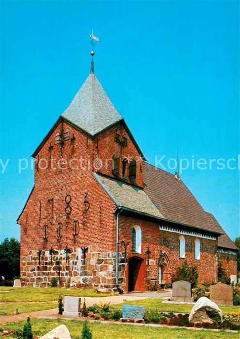 Schobuell Husum Kirchlein am Meer