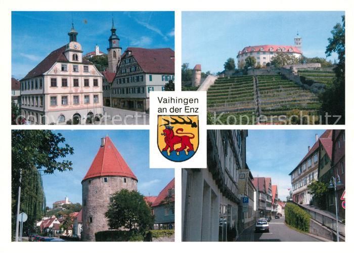 Vaihingen Enz Rathaus Schloss Runder Turm Strasse