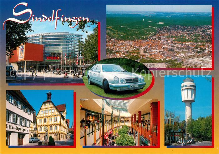 Sindelfingen Fliegeraufnahme Teilansichten