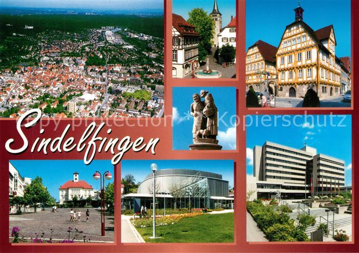 Sindelfingen Fliegeraufnahme Teilansichten