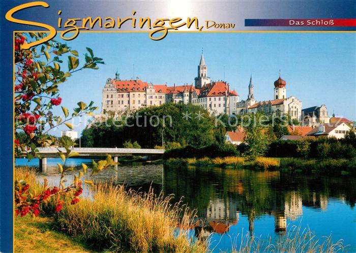 Sigmaringen Schloss Donaupartie