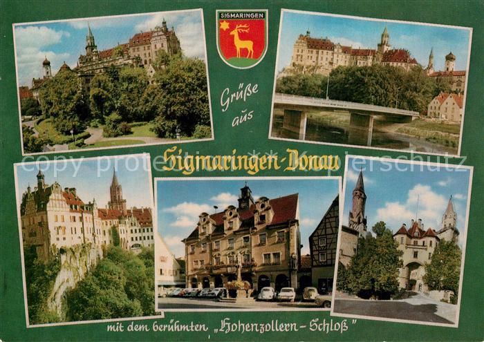 Sigmaringen Hohenzollern Schloss Donaupartie Rathaus