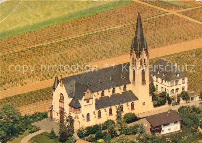 Horchheim Worms Fliegeraufnahme Heilig Kreuz Kirche