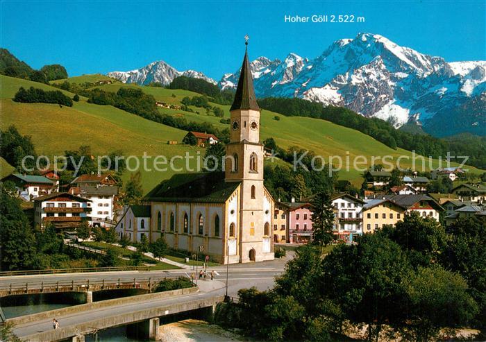 Marktschellenberg Kirche mit Hohem Goell