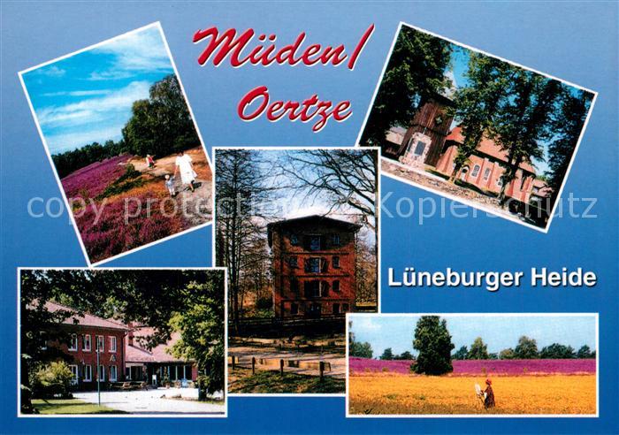 Mueden oertze Teilansichten Lueneburger Heide
