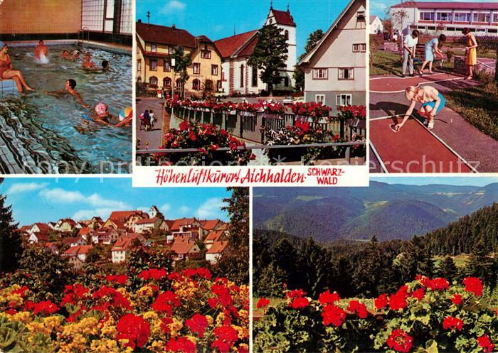 Aichhalden Schramberg Hallenbad Stadtplatz Minigolf Panorama