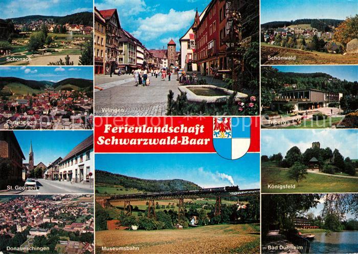 Baar Schwarzwald Schonach Villingen Schoenwald Furtwangen Triberg St Georgen Don