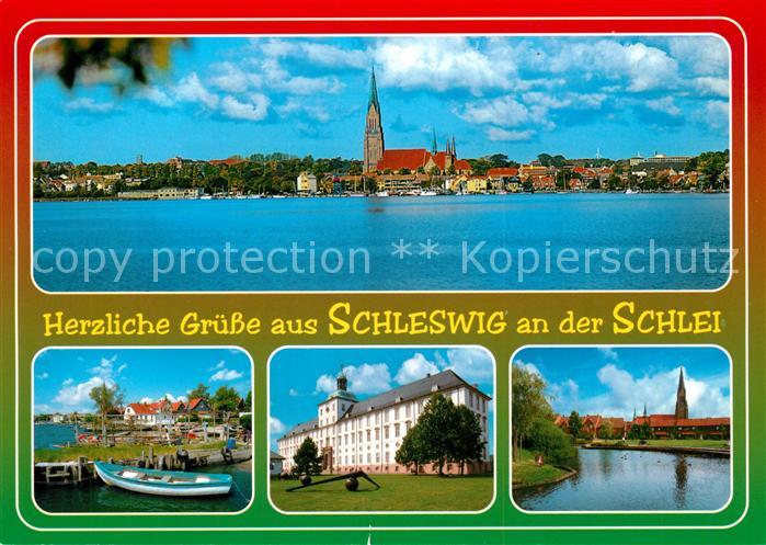 Schleswig Schlei Panorama Kirche Holm Schloss