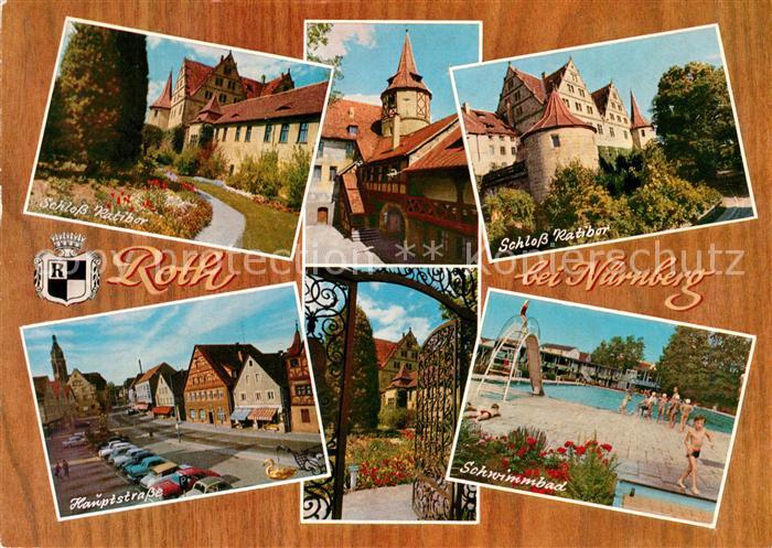 Roth Nuernberg Schloss Ratibor Hauptstrasse Schwimmbad