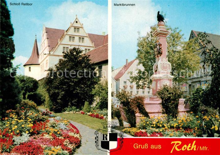 Roth Nuernberg Schloss Ratibor Marktbrunnen