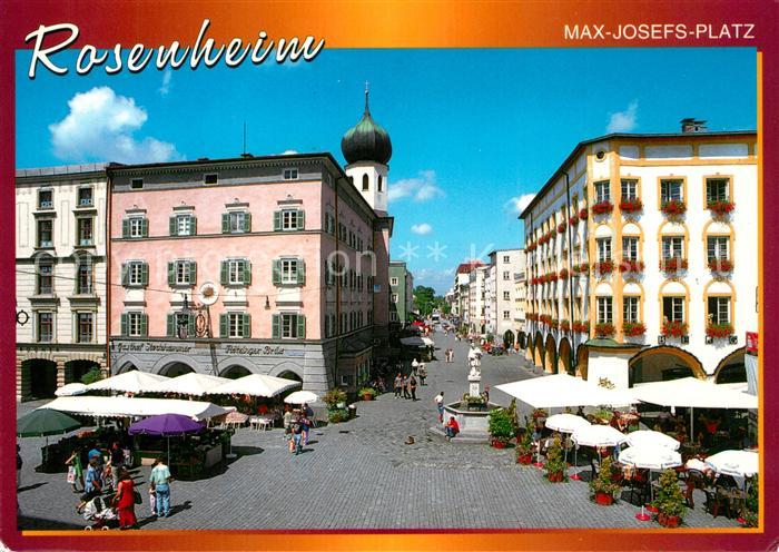 Rosenheim Bayern Max Josefs Platz Heilig Geist Strasse
