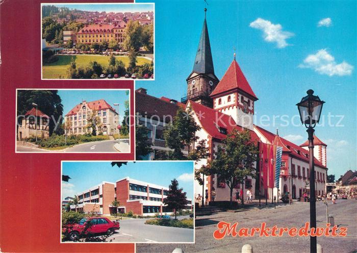 Marktredwitz Schloss Strasse Kirche