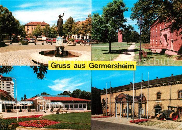 Germersheim Stadtplatz Park Kurhaus Zeughaus