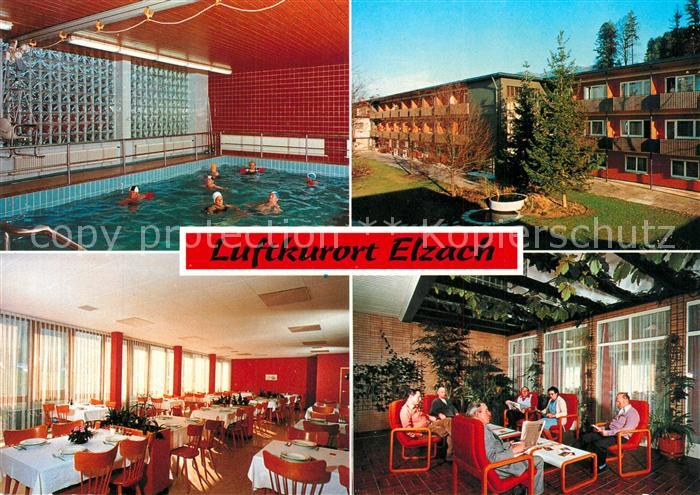 Elzach Hallenbad Neurologische Klinik Speisesaal Aufenthaltsraum