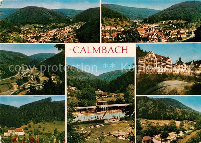 Calmbach Enz Fliegeraufnahme Panorama Schwimmbad