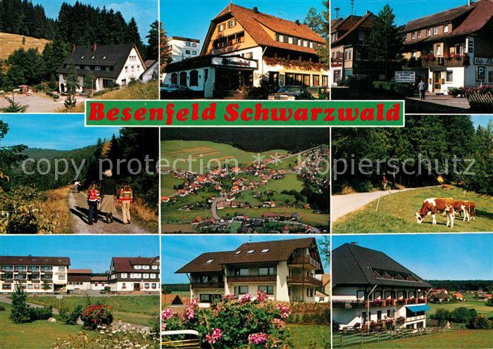 Besenfeld Teilansichten Fliegeraufnahme Waldweg