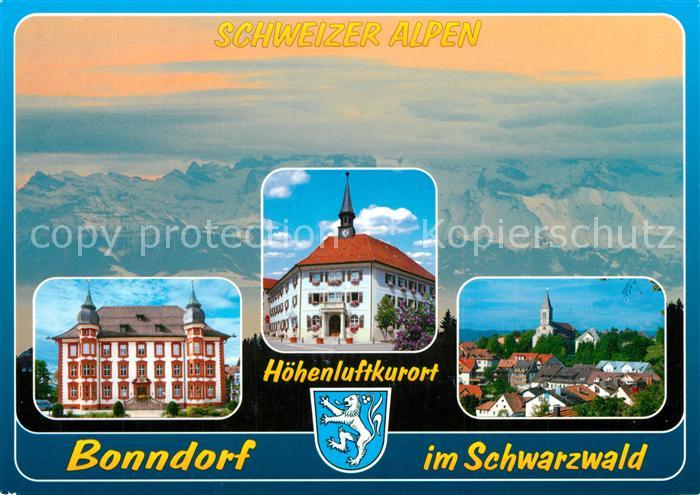 Bonndorf Schwarzwald Schloss Rathaus Kirche
