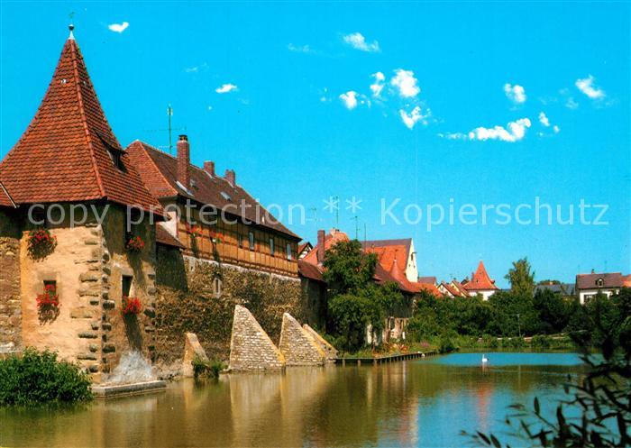 Weissenburg Bayern Seeweiher Schloss