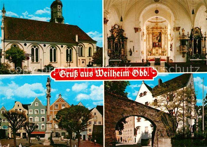 Weilheim Oberbayern Kirche Inners Marktplatz Alte Stadtmauer

Marktplatz Porta