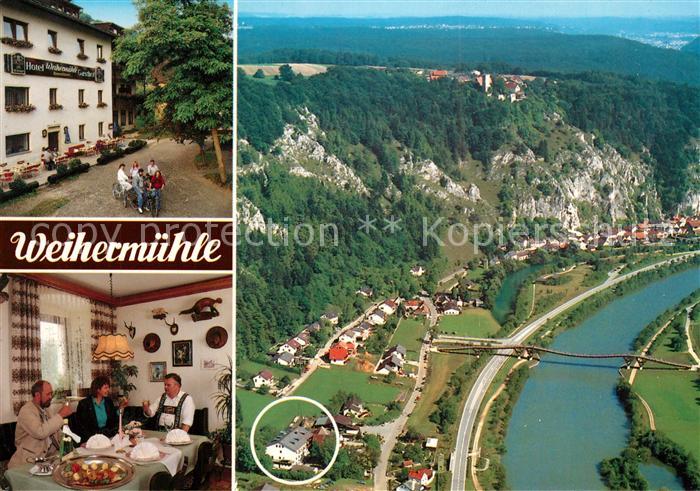 Essing Weihermuehle Gaststube Fliegeraufnahme