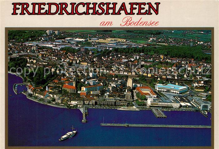 Friedrichshafen Bodensee Fliegeraufnahme