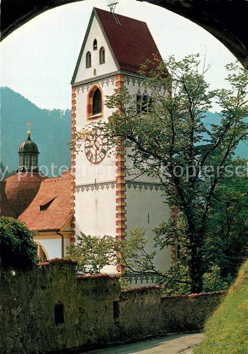 Fuessen Allgaeu St Mang Kirche