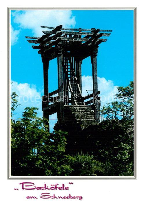 Bischofsgruen Backoefele am Schneeberg