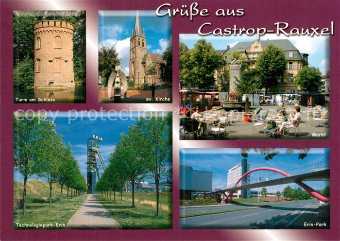 Castrop-Rauxel Turm am Schloss Ev Kirche Markt Technologiepark Erin Park