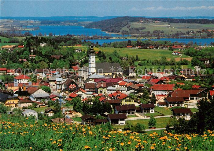 Waging See mit Tachinger und Waginger See