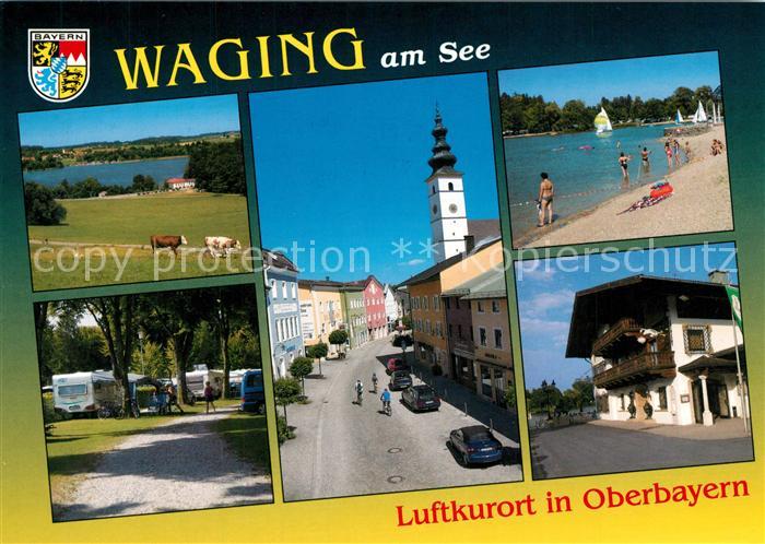 Waging See Strandcamping Badestrand Strasse