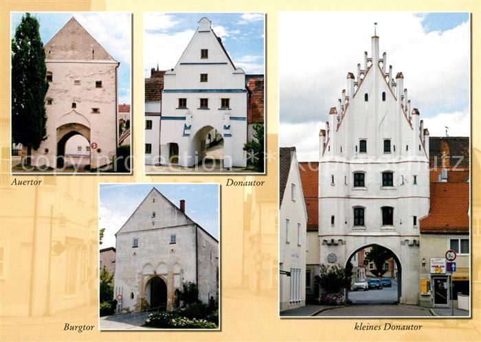 Vohburg Donau Auertor Donautor Burgtor Kleines Donautor