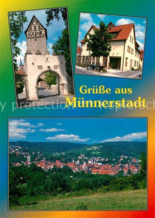 Muennerstadt Stadttor Hotel Tilman Panorama