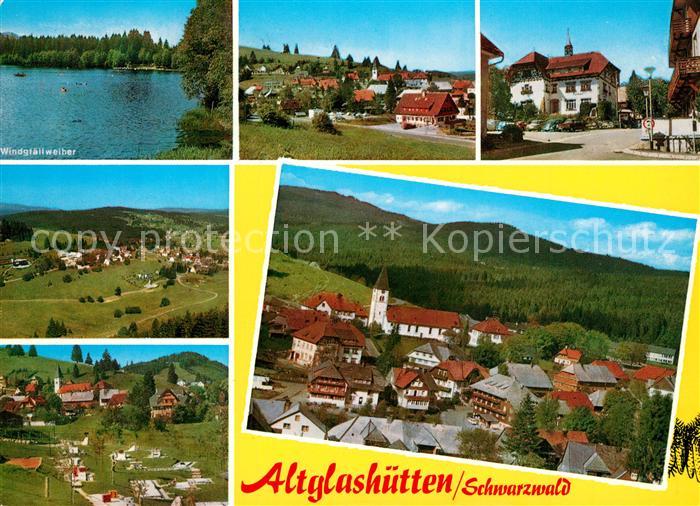 Altglashuetten Windgfaellweiher Ort und Teilansichten