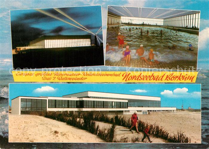 Borkum Meerwasser Wellenschwimmbad