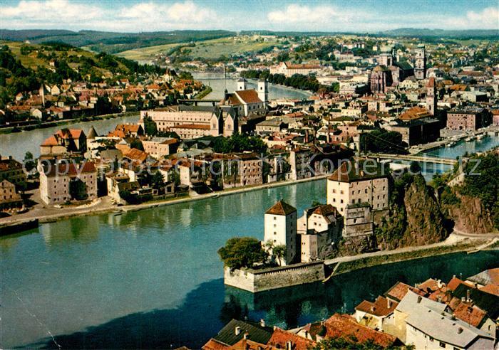 Passau Fliegeraufnahme