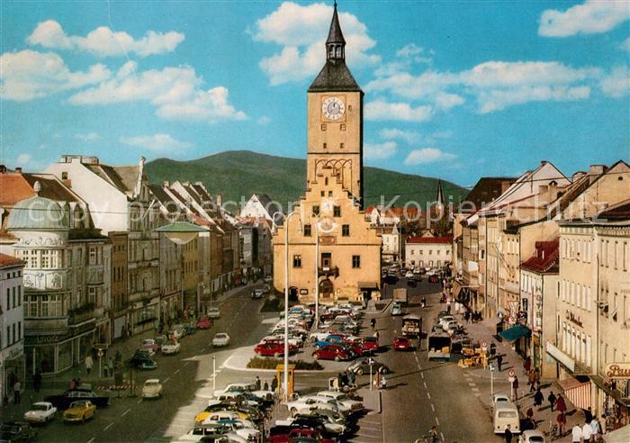 Deggendorf Donau Stadtplatz Rathaus