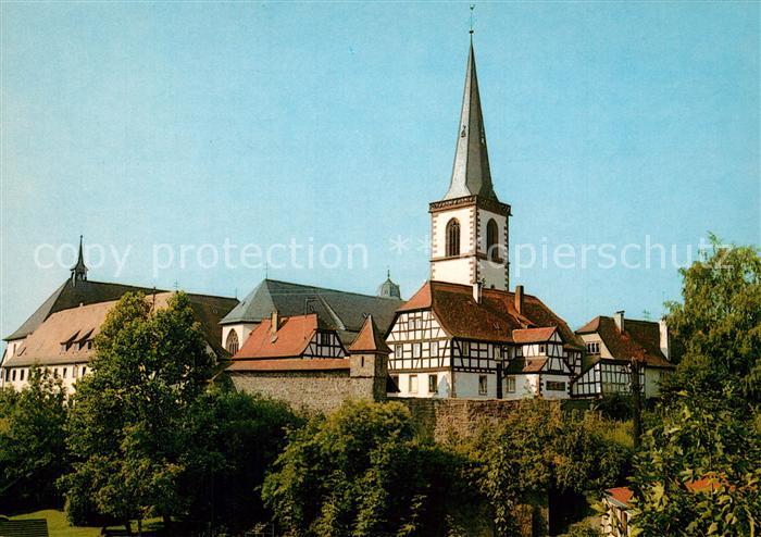 Lohr Main Kirchenhuegel Katholische Pfarrkirche Sankt Michael