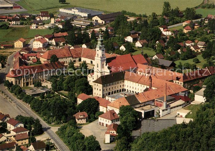 Aldersbach Fliegeraufnahme Zisterzienserabtei Asamkirche