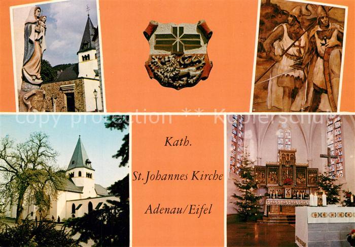 Adenau Ahrweiler Rheinland-Pfalz Katholische Sankt Johannes Kirche