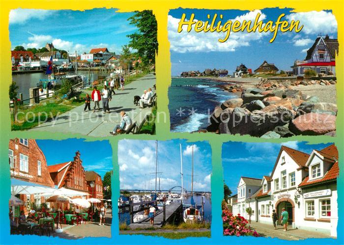 Heiligenhafen Ostseebad Hafen Strand Uferpromenade