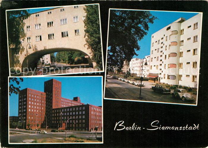 Siemensstadt Wohnhaeuser Stadtansichten