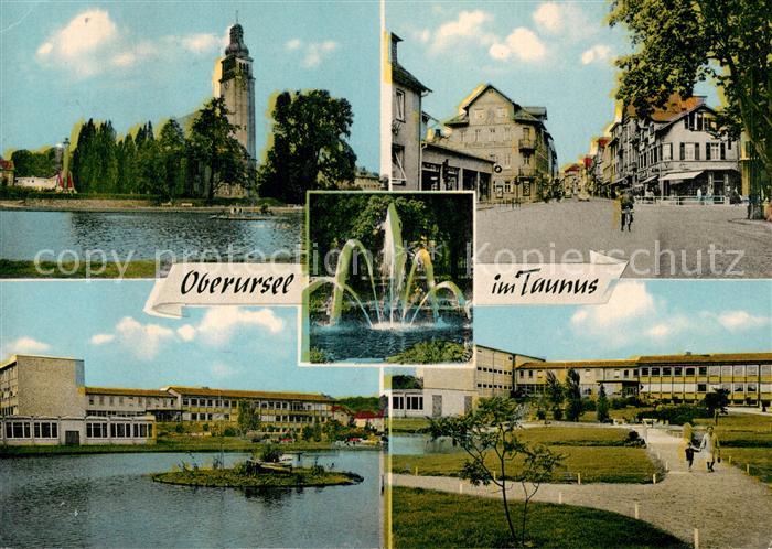 Oberursel Taunus Kirche Stadtansichten Park