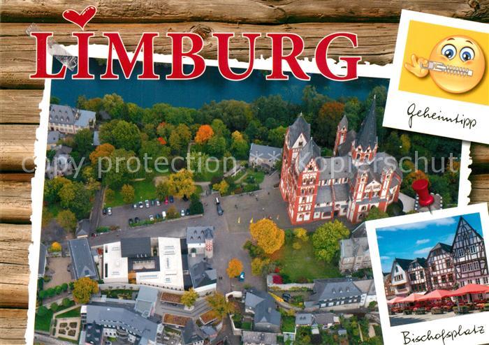 Limburg Lahn Fliegeraufnahme Bischofsplatz
