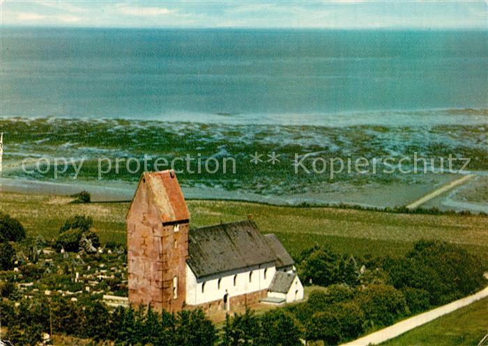 Keitum Sylt Fliegeraufnahme Kirche