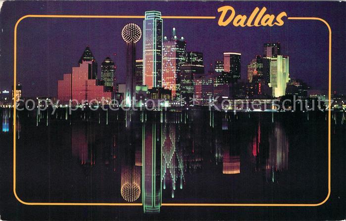 Dallas Texas Skyline at night