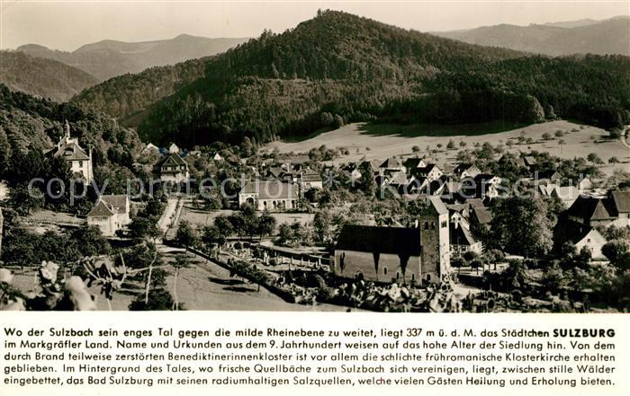 Sulzburg Freiburg Panorama Markgraeflerland Schwarzwald