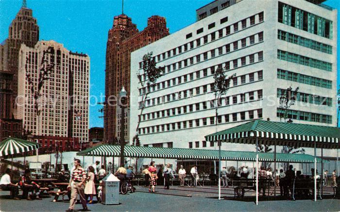 Detroit Michigan Civic Center Park