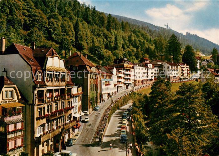 Bad Wildbad Olgastrasse Kurort im Schwarzwald