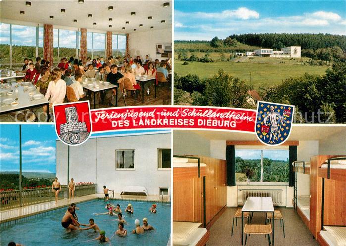 Blitzenrod Ferienjugend- und Schullandheim Swimming Pool Landschaftspanorama