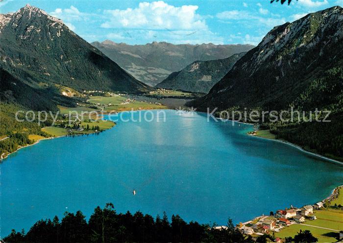 Achensee Panorama Blick auf Pertisau Maurach Eben Zillertaler Alpen
